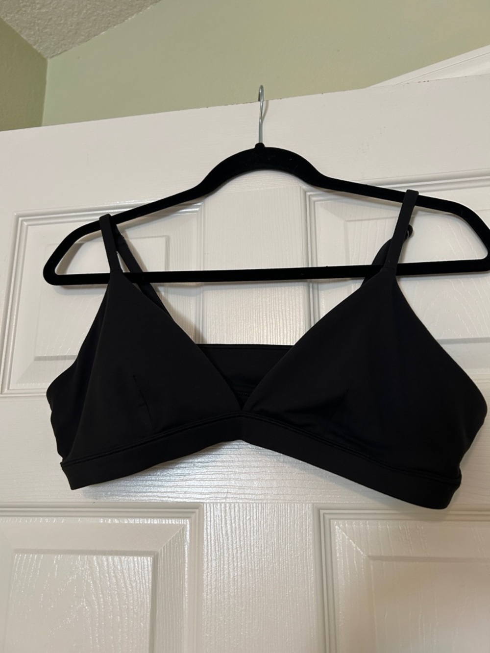 Vuori Halo Triangle Bra- Black
